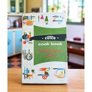 Cutco Cook Book World's Finest Cutlery HC Vol 1 ~ 1961 Cookbook Recipes Vintage